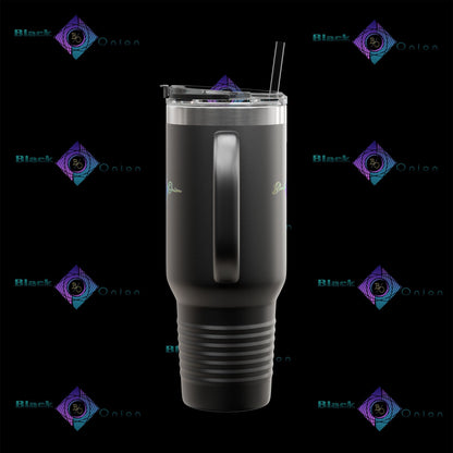 BlackOnion Travel Mug - 40oz with Straw