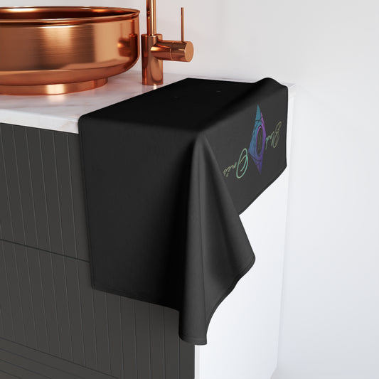 BlackOnion Chic Hand Towel with Stylish BlackOnion Design🔥💪