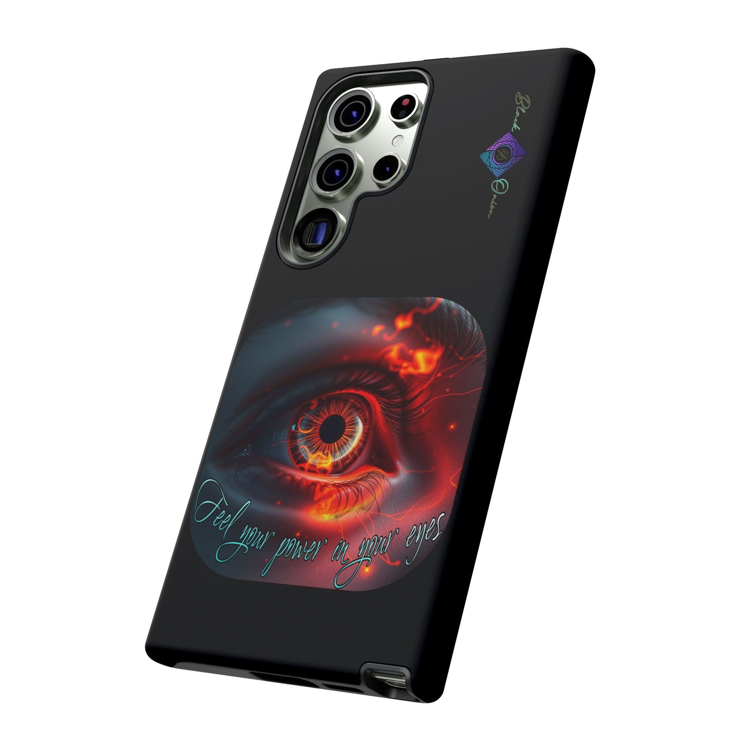 BlackOnion Brand New Phone Case - with Motivational Workout Motif ’Feel your power  ‘💪🔥🫵
