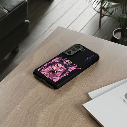 BlackOnion Brand New Phone Case - with Motivational Workout Motif’ Mad Girl💋🌸 ‘🔥🫵