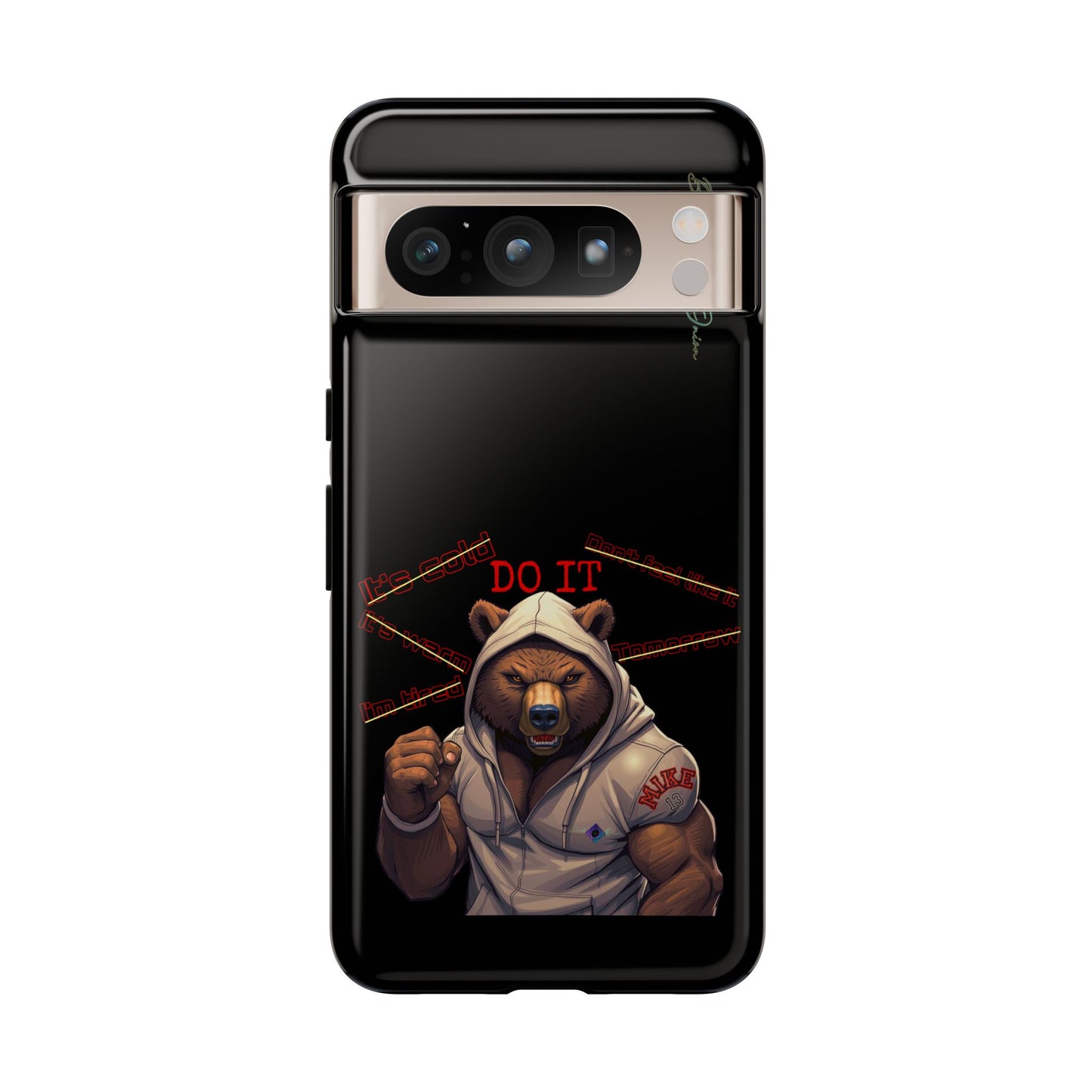 BlackOnion Brand New Phone Case - with Motivational Workout Motif’Do it ‘💪🔥🫵