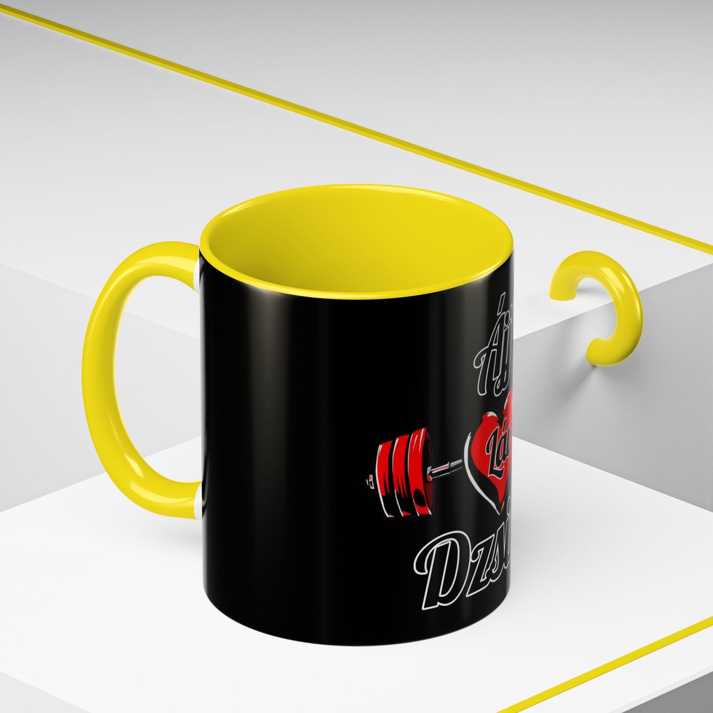 BlackOnion Coffee Mug Serial 2 with Workout Motif ‘ÁjjLávDzsim ’🫵🔥💪