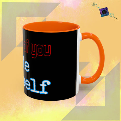 BlackOnion Coffee Mug 2 with Workout Motif ‘ I’m proud of you’🫵🔥💪