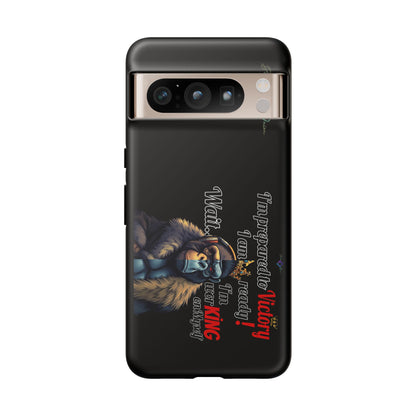 BlackOnion Brand New Phone Case - with Motivational Workout Motif’Victory 👑‘💪🔥🫵