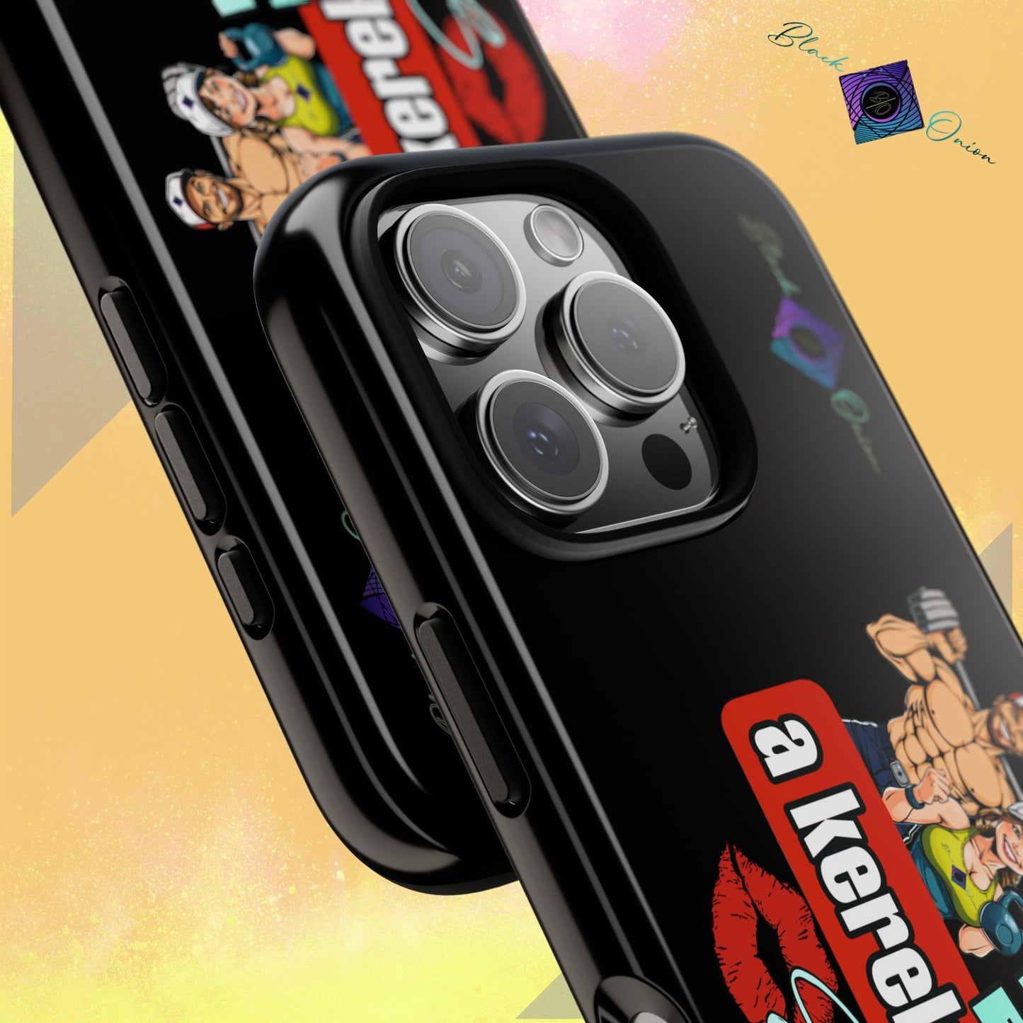 BlackOnion Brand New Phone Case - with Motivational Workout Motif ‘Az igazi férfi ‘💪🔥🫵