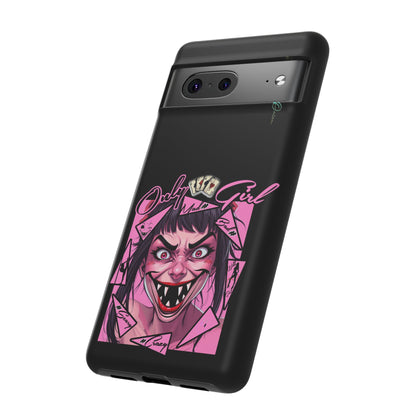 BlackOnion Brand New Phone Case - with Motivational Workout Motif’ Mad Girl💋🌸 ‘🔥🫵