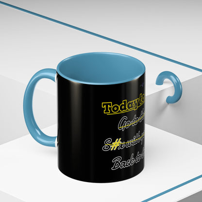 BlackOnion Coffee Mug - 11oz with Workout Motif ‘Today To Do List ’🔥💪🫵