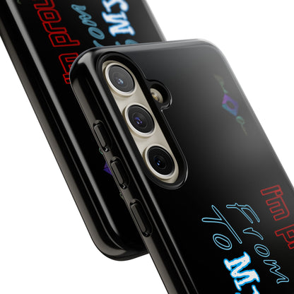 BlackOnion Brand New Phone Case - with Motivational Workout Motif’I’m proud of you ‘💪🔥🫵