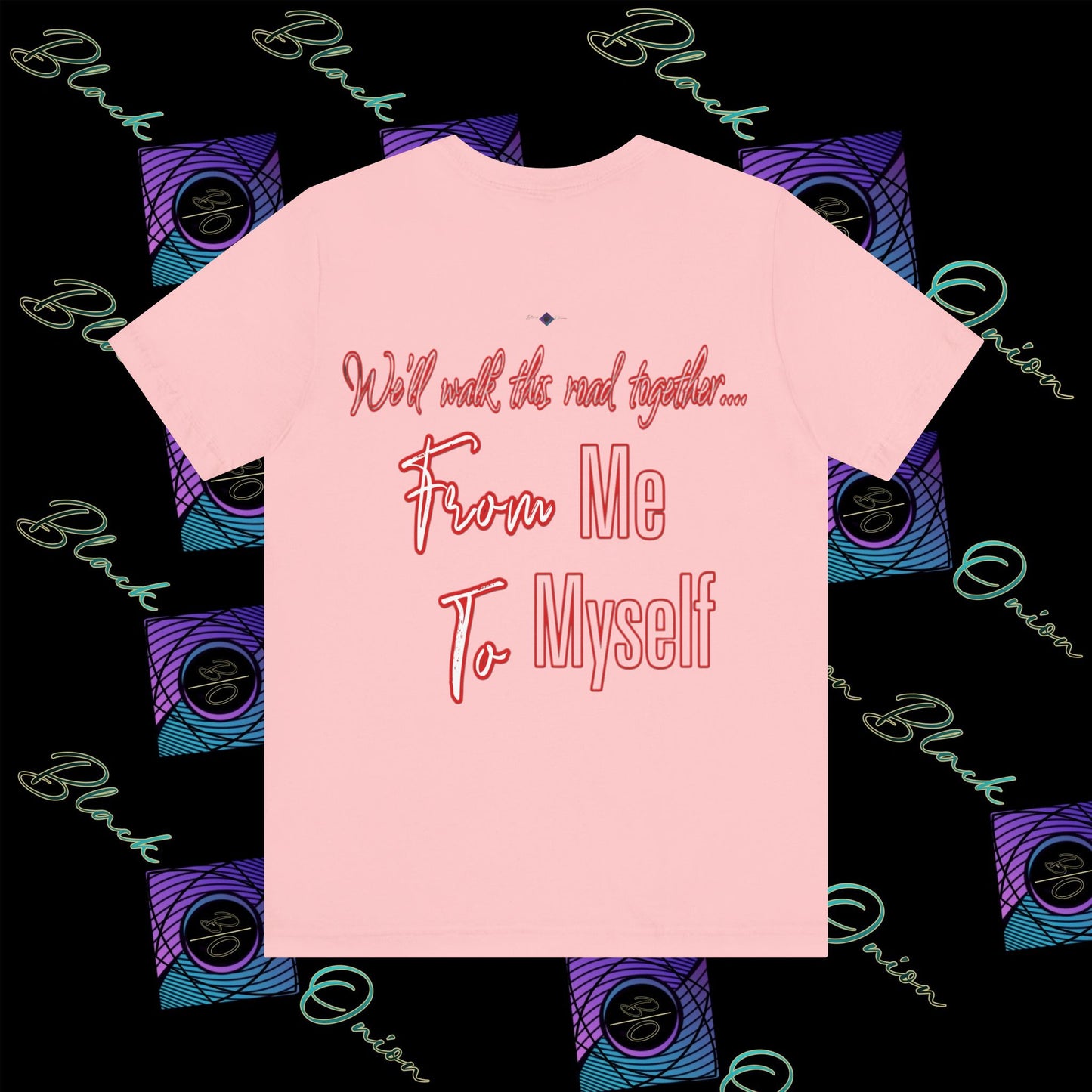 BlackOnion 'From Me ,To Myself' T-Shirt with Workout Motif V2 💪🔥