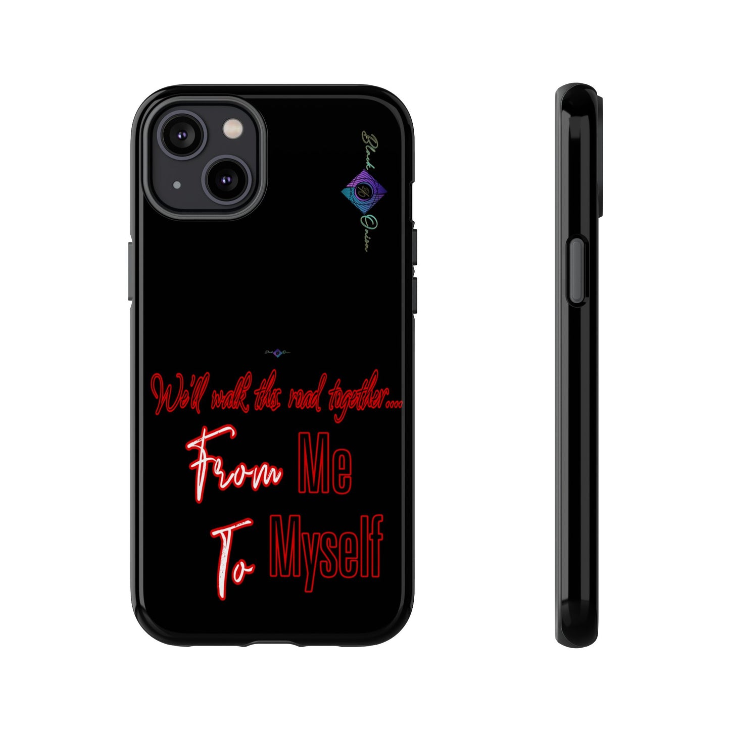 BlackOnion Brand New Phone Case - with Motivational Workout Motif’We’ll walk ‘💪🔥🫵