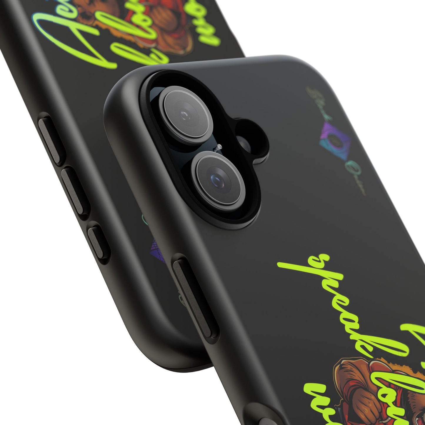 BlackOnion Brand New Phone Case - with Motivational Workout Motif ‘Actions speak lauder ‘💪🔥🫵