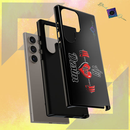 BlackOnion Brand New Phone Case - with Motivational Workout Motif’Ájj Láv Dzsim ‘💪🔥🫵