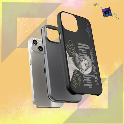 BlackOnion Brand New Phone Case - with Motivational Workout Motif’Remember ‘💪🔥🫵