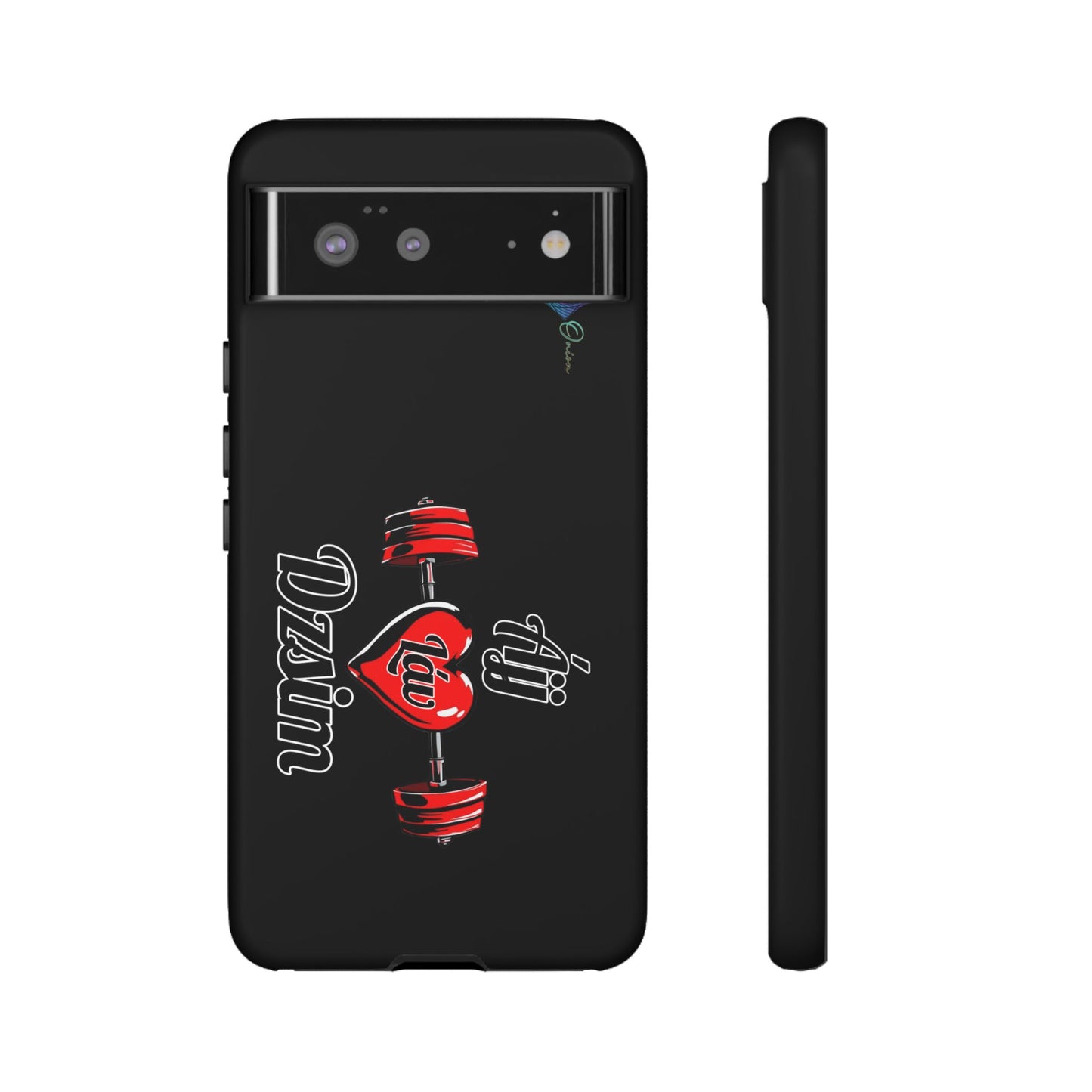 BlackOnion Brand New Phone Case - with Motivational Workout Motif’Ájj Láv Dzsim ‘💪🔥🫵