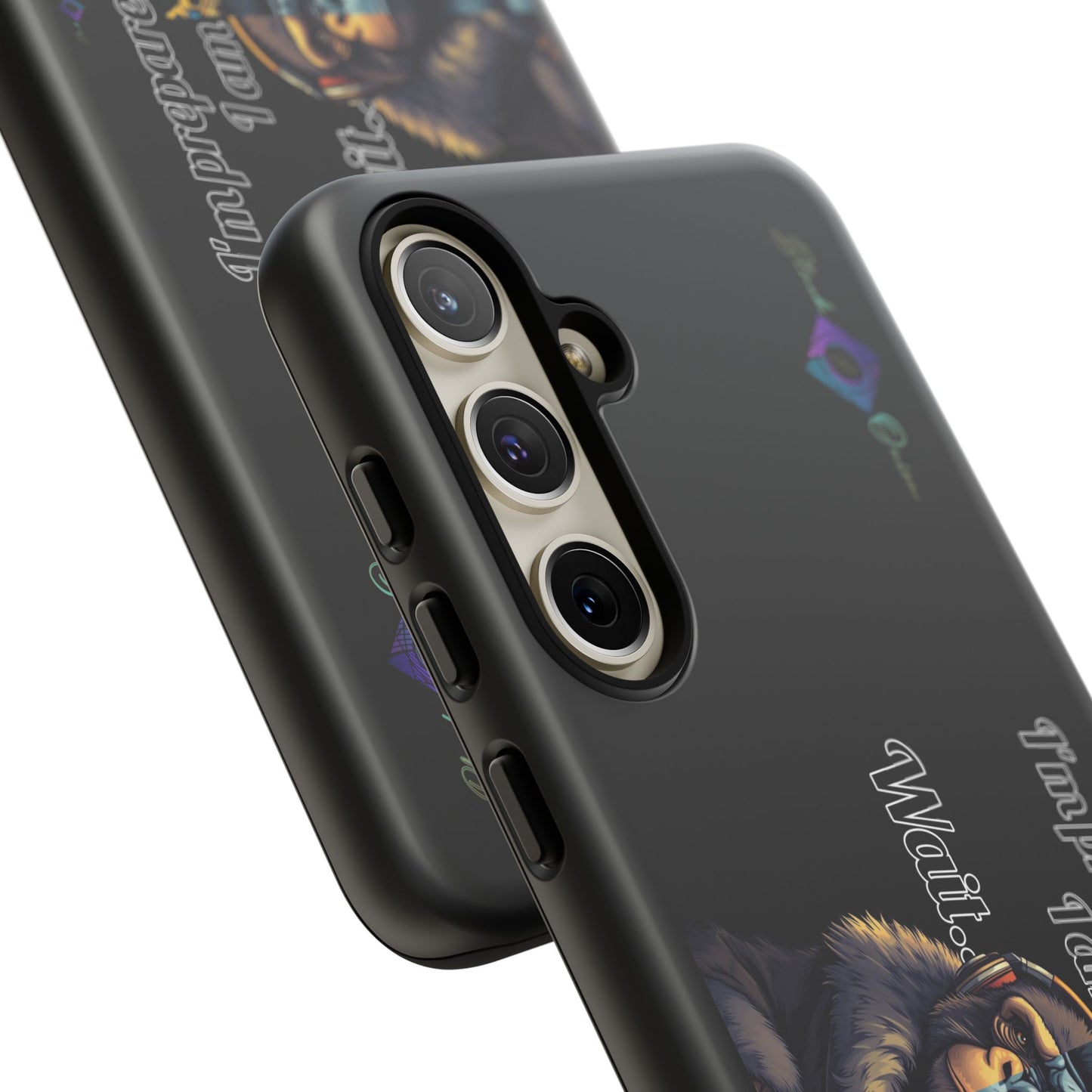 BlackOnion Brand New Phone Case - with Motivational Workout Motif’Victory 👑‘💪🔥🫵