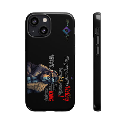 BlackOnion Brand New Phone Case - with Motivational Workout Motif’Victory 👑‘💪🔥🫵