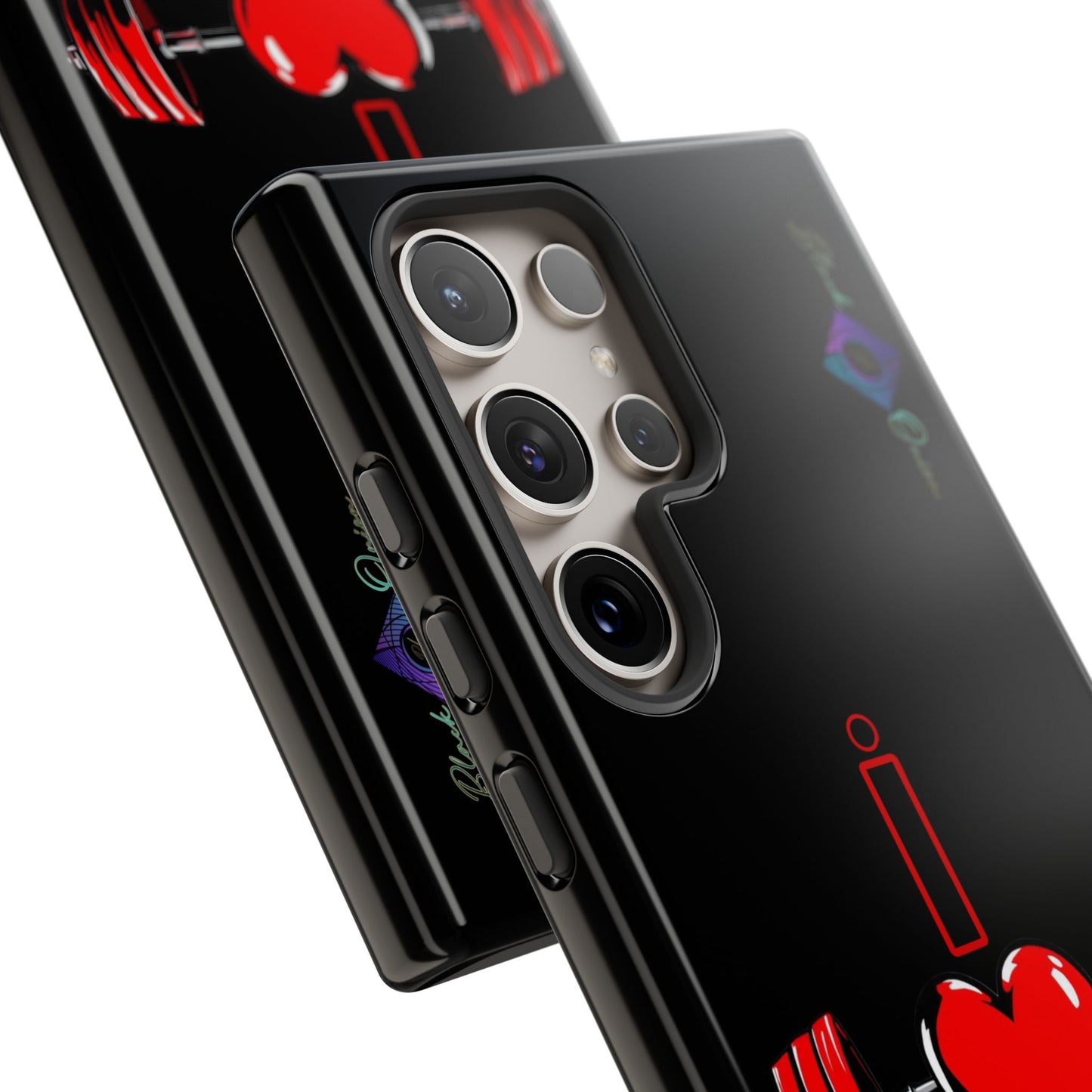 BlackOnion Brand New Phone Case - with Motivational Workout Motif’I Love Gym ‘💪🔥🫵