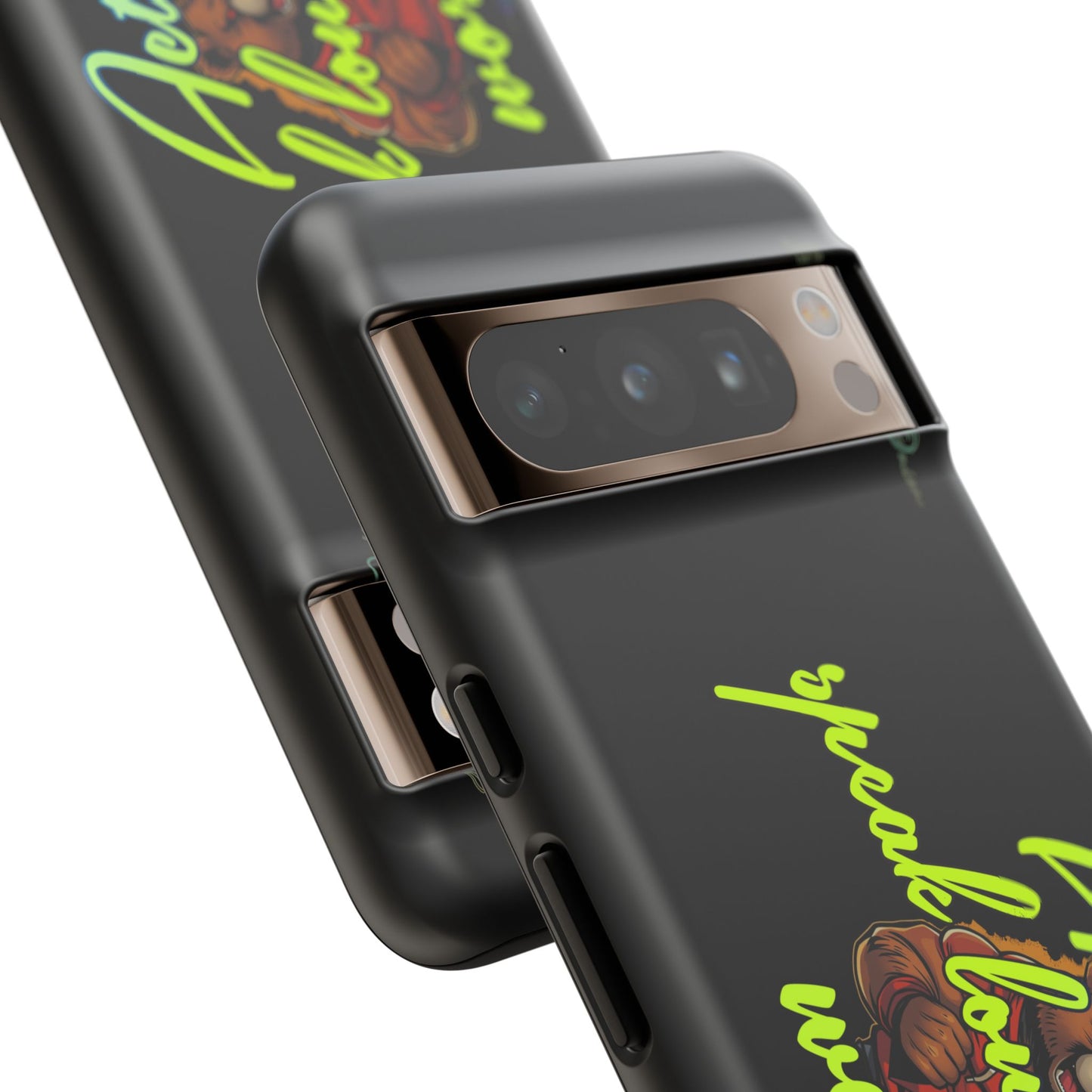 BlackOnion Brand New Phone Case - with Motivational Workout Motif ‘Actions speak lauder ‘💪🔥🫵