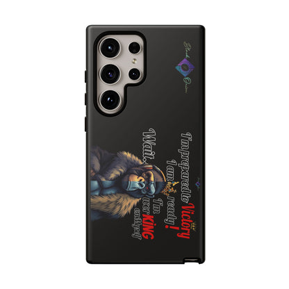 BlackOnion Brand New Phone Case - with Motivational Workout Motif’Victory 👑‘💪🔥🫵