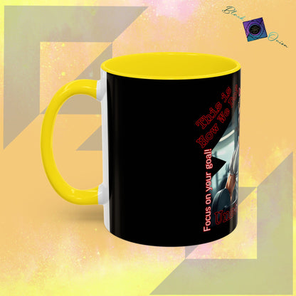 BlackOnion Coffee Mug Serial 2 with Workout Motif ‘Unstoppable’🫵🔥💪