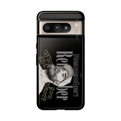 BlackOnion Brand New Phone Case - with Motivational Workout Motif’Remember ‘💪🔥🫵