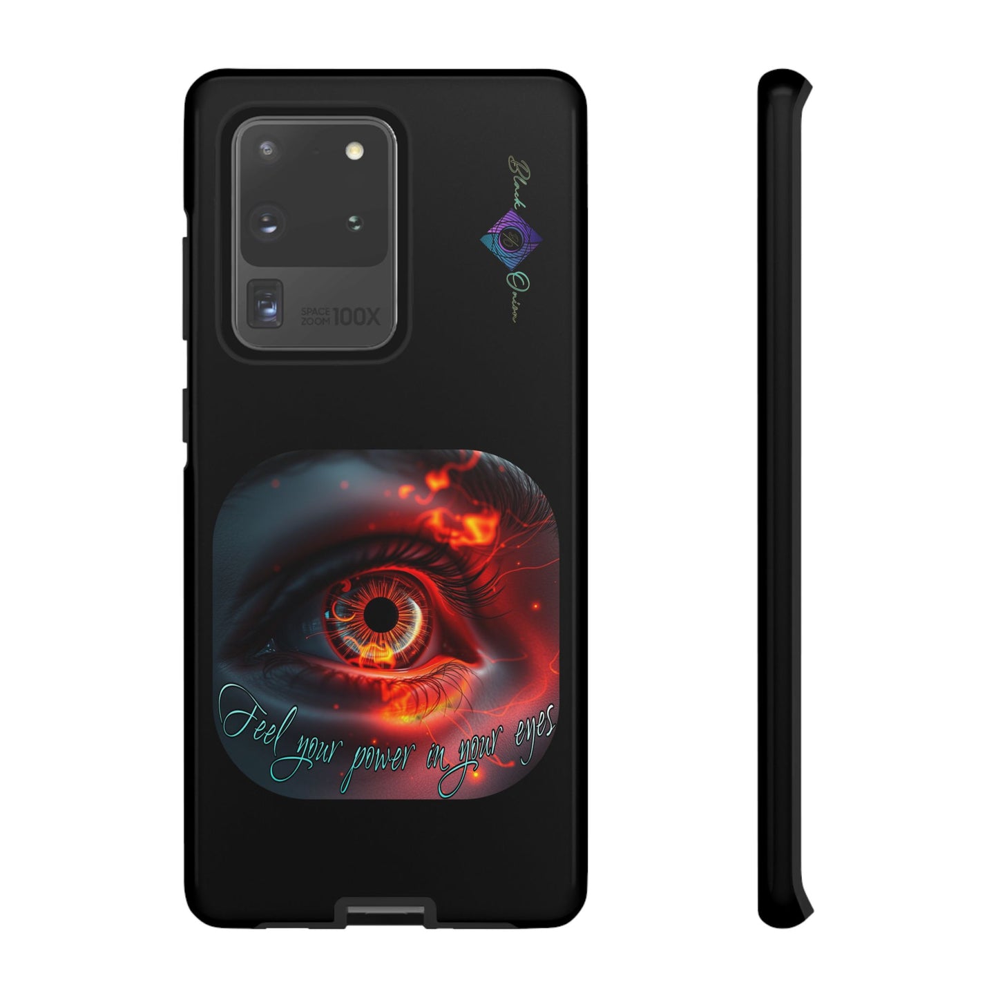 BlackOnion Brand New Phone Case - with Motivational Workout Motif ’Feel your power  ‘💪🔥🫵