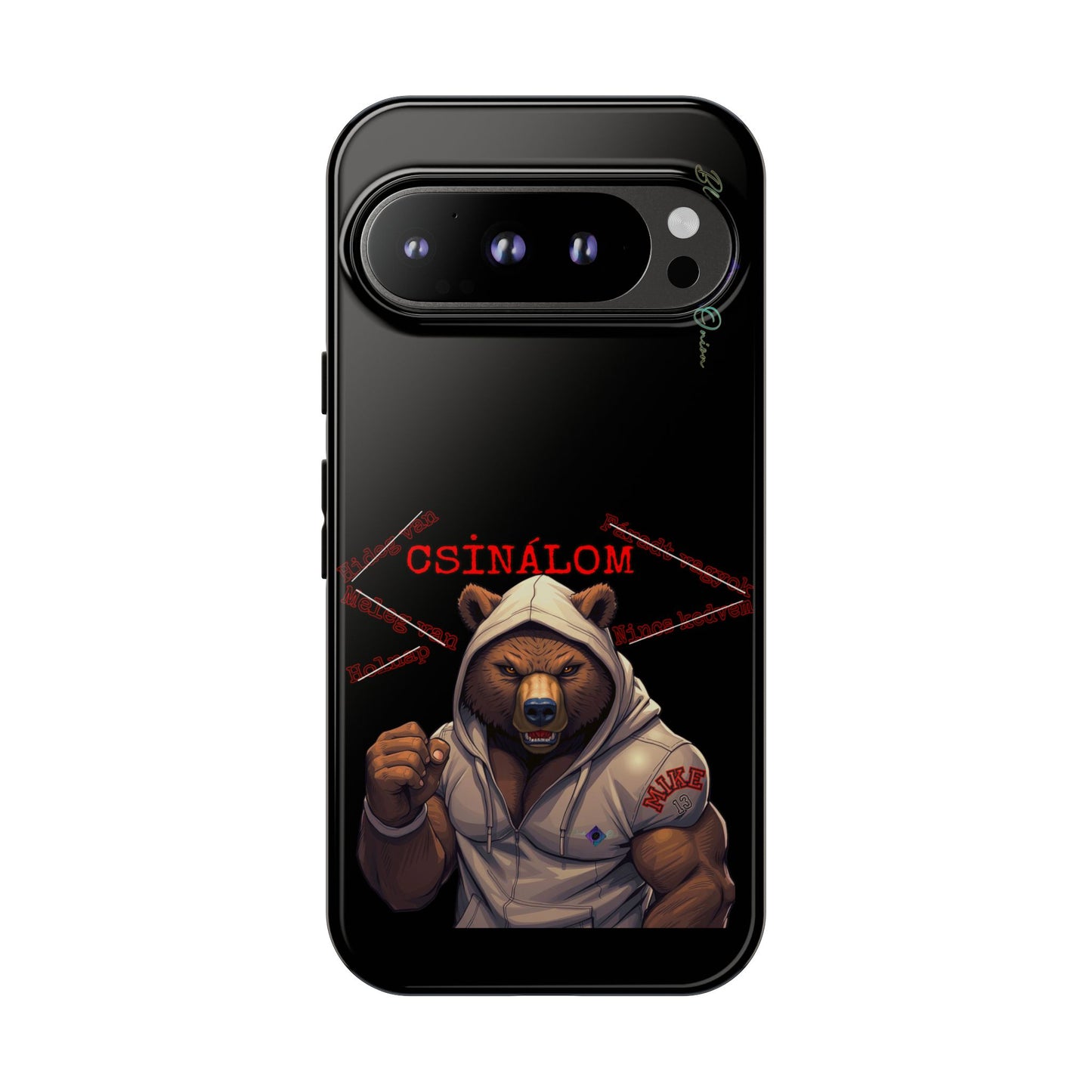BlackOnion Brand New Phone Case - with Motivational Workout Motif ‘Csinálom ‘💪🔥🫵