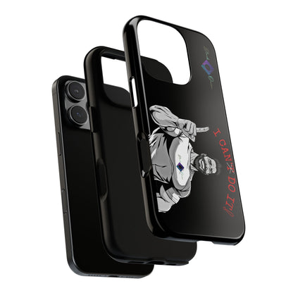 BlackOnion Brand New Phone Case - with Motivational Workout Motif’I Can Do It ‘💪🔥🫵