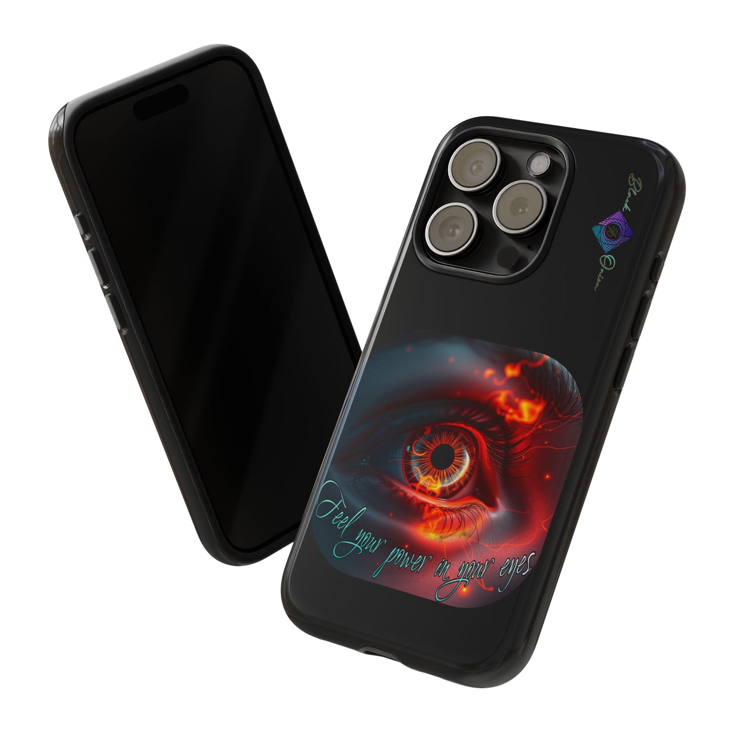 BlackOnion Brand New Phone Case - with Motivational Workout Motif ’Feel your power  ‘💪🔥🫵
