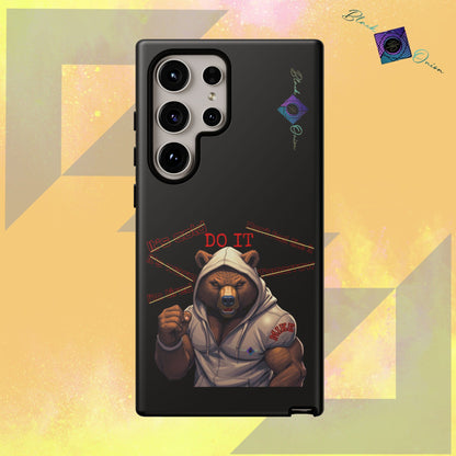 BlackOnion Brand New Phone Case - with Motivational Workout Motif’Do it ‘💪🔥🫵