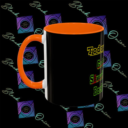 BlackOnion Coffee Mug 2 with Workout Motif ‘Today To Do List V2’🫵🔥💪
