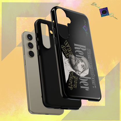 BlackOnion Brand New Phone Case - with Motivational Workout Motif’Remember ‘💪🔥🫵