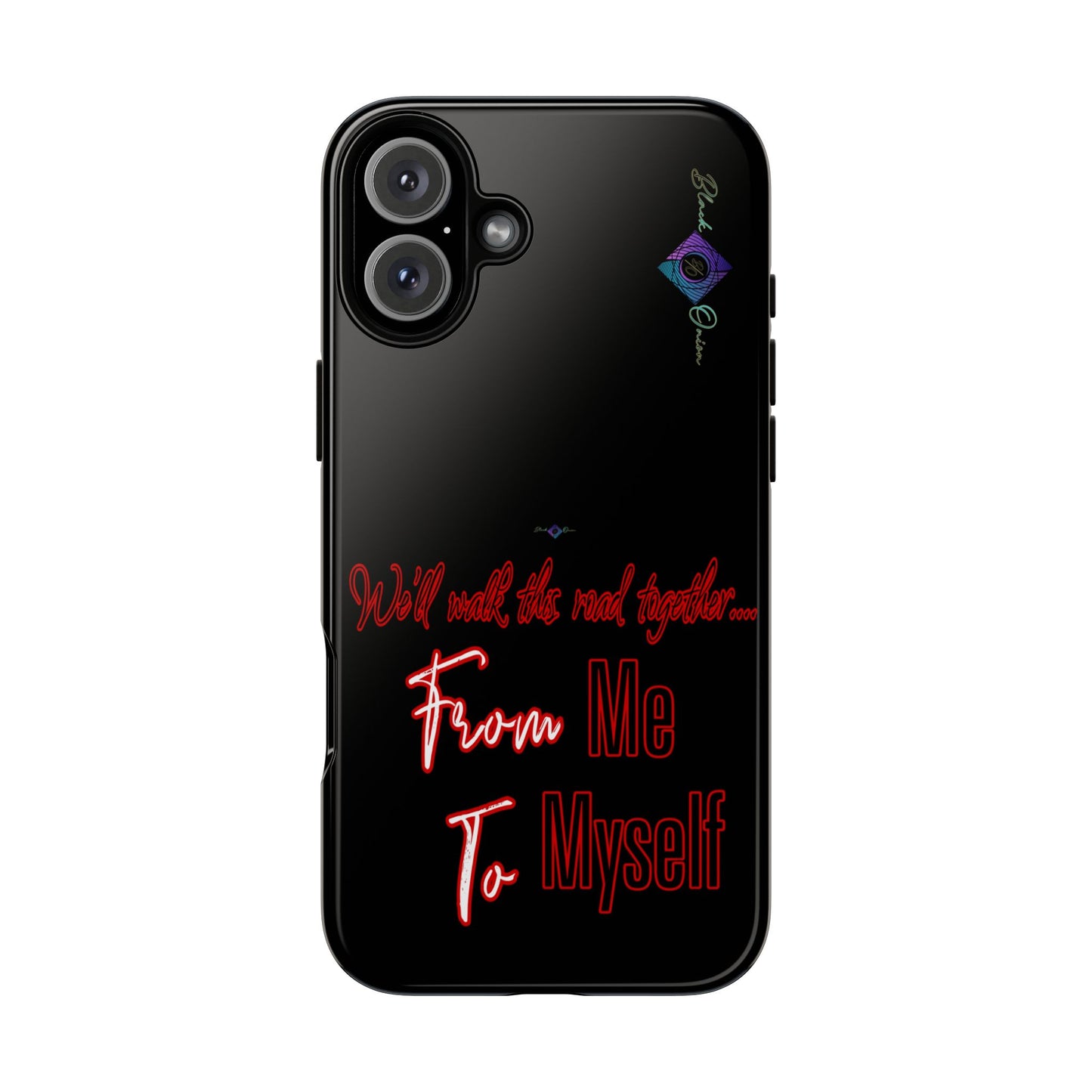 BlackOnion Brand New Phone Case - with Motivational Workout Motif’We’ll walk ‘💪🔥🫵