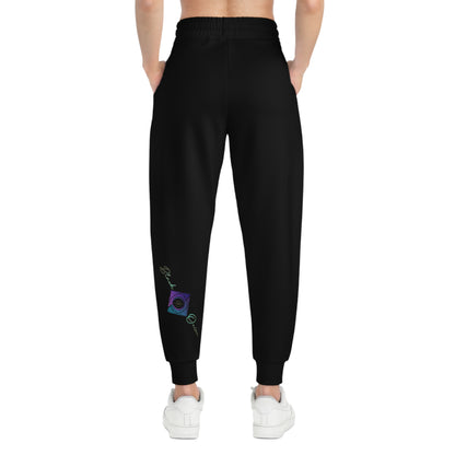 BlackOnion Trendy Athletic Joggers with Workout Motif 🔥💪🫵