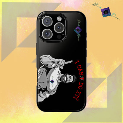 BlackOnion Brand New Phone Case - with Motivational Workout Motif’I Can Do It ‘💪🔥🫵