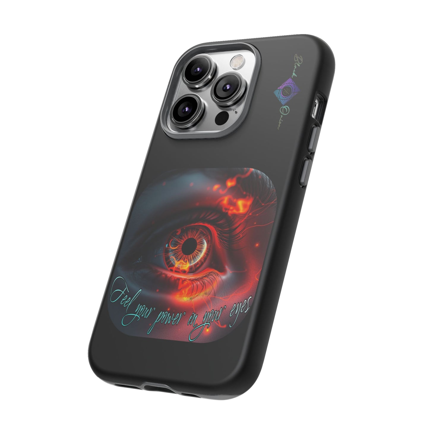 BlackOnion Brand New Phone Case - with Motivational Workout Motif ’Feel your power  ‘💪🔥🫵