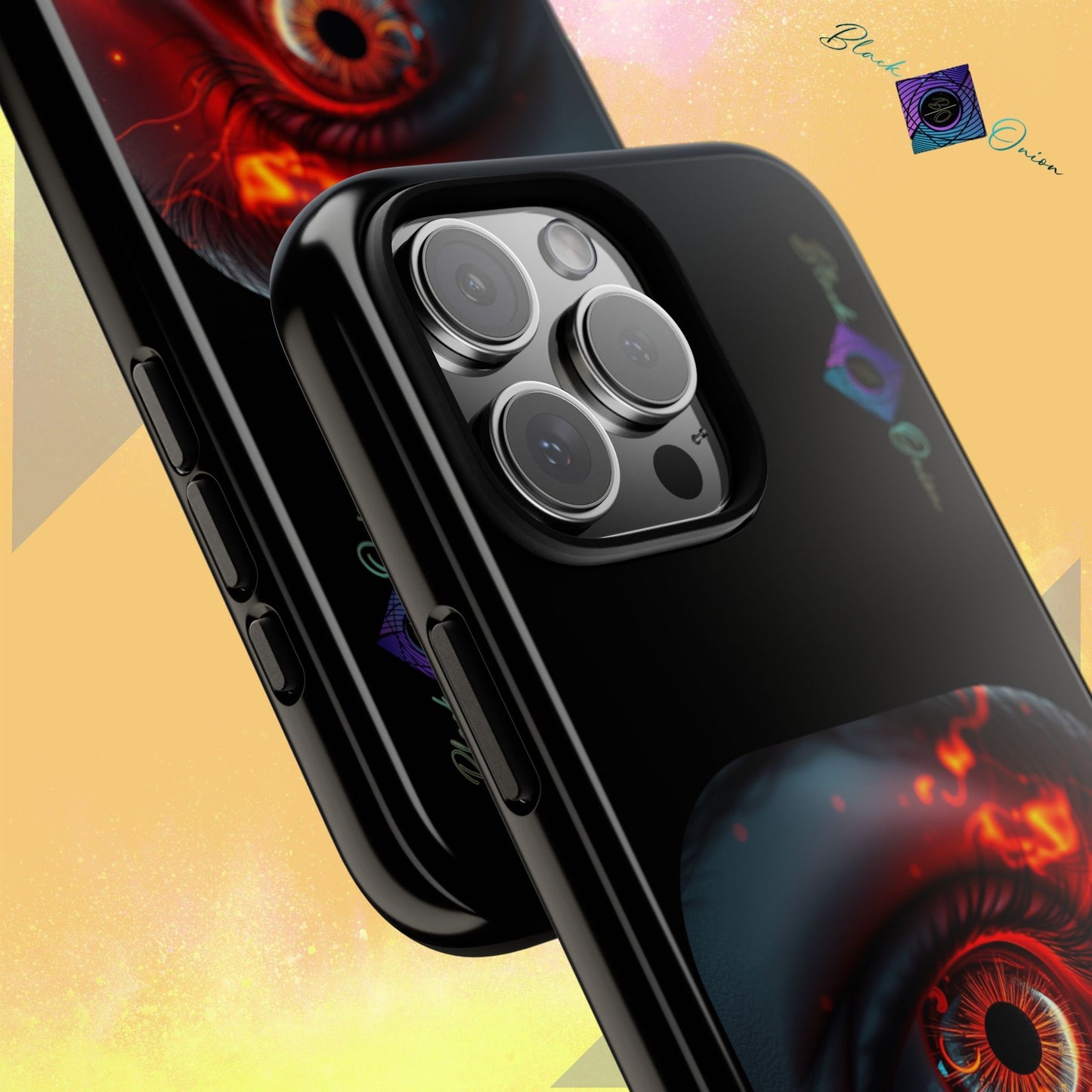 BlackOnion Brand New Phone Case - with Motivational Workout Motif ’Feel your power  ‘💪🔥🫵