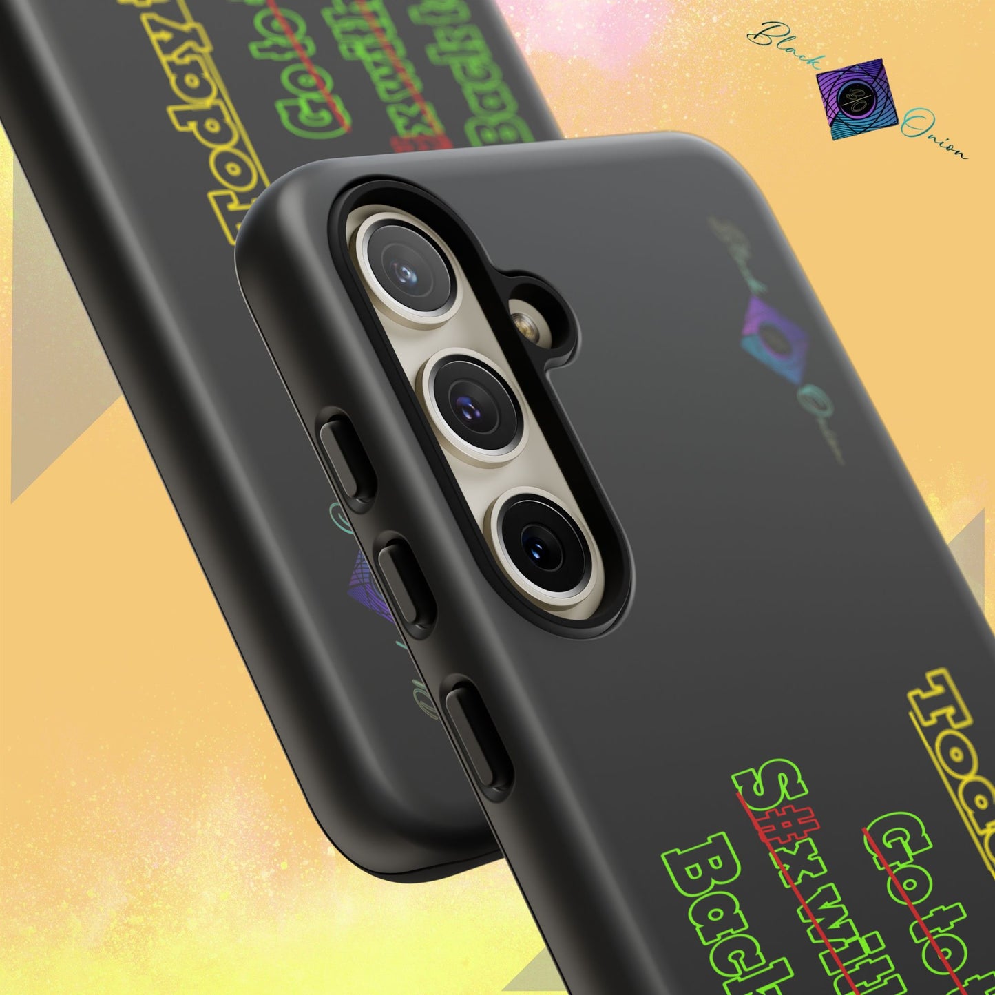 BlackOnion Brand New Phone Case - with Motivational Workout Motif’Today To Do List V2 ‘💪🔥🫵