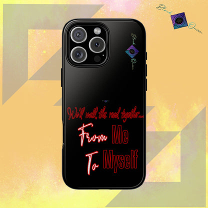 BlackOnion Brand New Phone Case - with Motivational Workout Motif’We’ll walk ‘💪🔥🫵