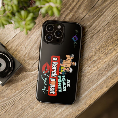 BlackOnion Brand New Phone Case - with Motivational Workout Motif ‘Az igazi férfi ‘💪🔥🫵