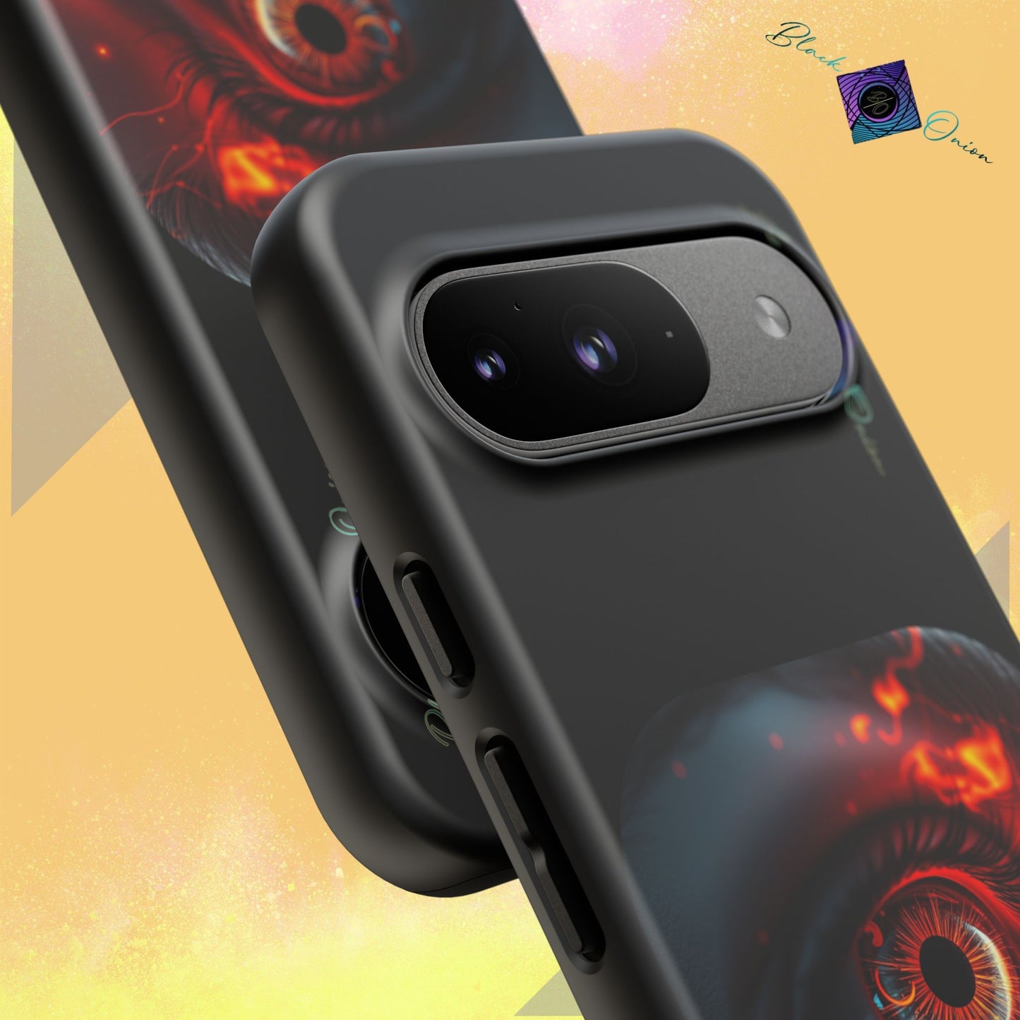 BlackOnion Brand New Phone Case - with Motivational Workout Motif ’Feel your power  ‘💪🔥🫵