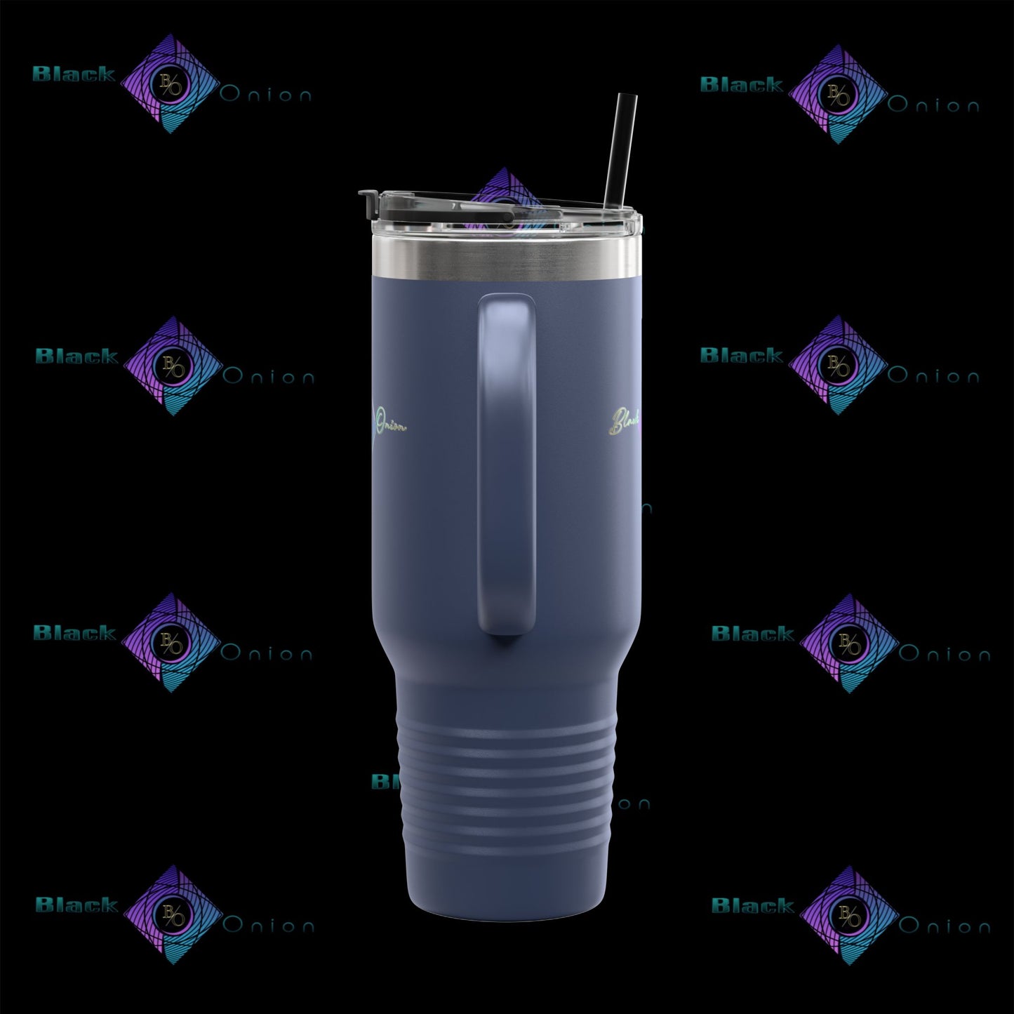 BlackOnion Travel Mug - 40oz with Straw