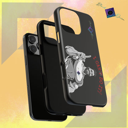 BlackOnion Brand New Phone Case - with Motivational Workout Motif’I Can Do It ‘💪🔥🫵