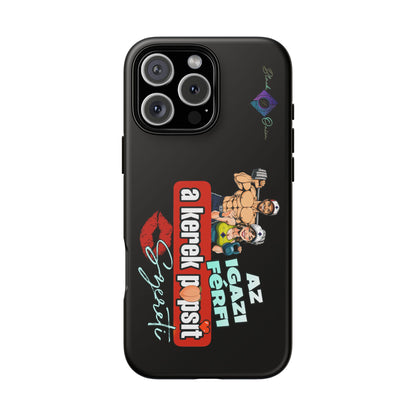 BlackOnion Brand New Phone Case - with Motivational Workout Motif ‘Az igazi férfi ‘💪🔥🫵