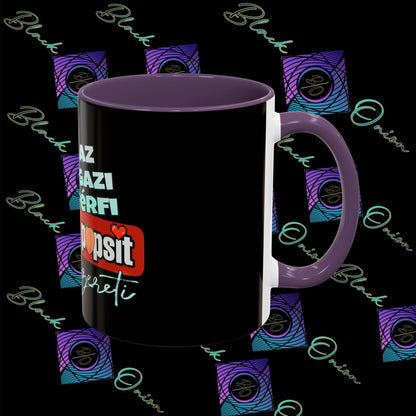 BlackOnion Coffee Mug - 11oz with Workout Motif ‘Az igazi férfi’🔥💪🫵