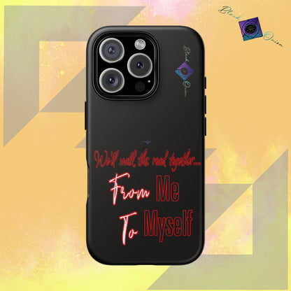 BlackOnion Brand New Phone Case - with Motivational Workout Motif’We’ll walk ‘💪🔥🫵