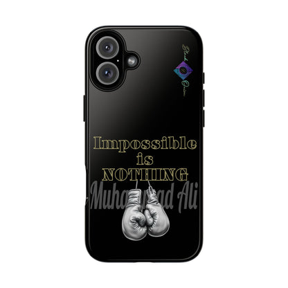 BlackOnion Brand New Phone Case - with Motivational Workout Motif ’Impossible ‘💪🔥🫵