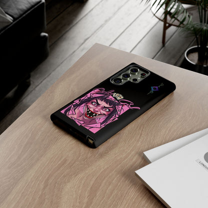 BlackOnion Brand New Phone Case - with Motivational Workout Motif’ Mad Girl💋🌸 ‘🔥🫵
