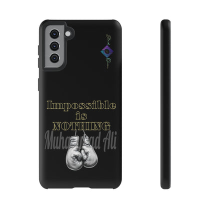 BlackOnion Brand New Phone Case - with Motivational Workout Motif ’Impossible ‘💪🔥🫵