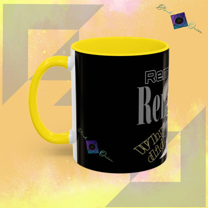 BlackOnion Coffee Mug 2 with Workout Motif ‘Remember V2’🫵🔥💪